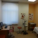 Ambulance lékaře na pracovišti VISUS v Opočně